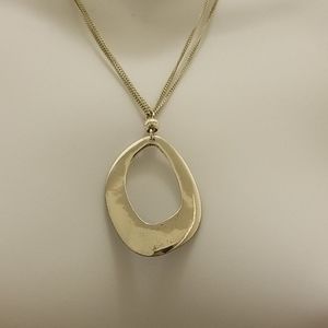 Nine West Silver pendant necklace